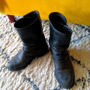 Harley Davidson woman's black boots 7.5